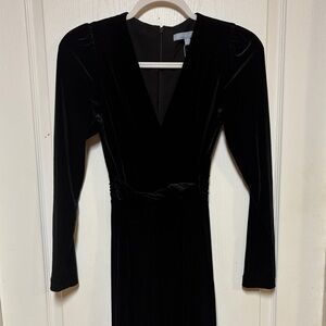 ANTONIO MELANI Black Velvet Jumpsuit